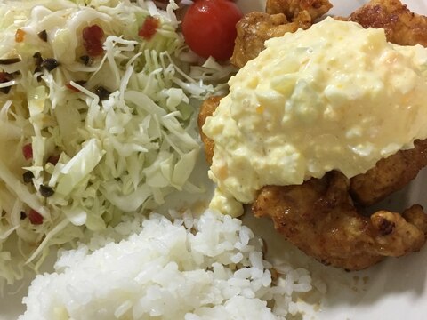 簡単 胸肉でチキン南蛮‼︎揚げる事以外はレンジで★